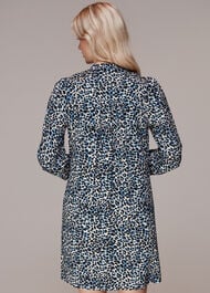 Eva Abstract Cheetah Dress